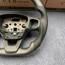 Load image into Gallery viewer, CZD auto parts for Ford Bronco Sport 2021-2022 carbon fiber steering wheel with green stripe line