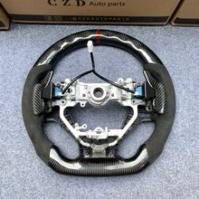 Load image into Gallery viewer, CZD auto parts for Lexus 14-20 IS250 IS300 IS350 carbon fiber steering wheel with alcantara leather side