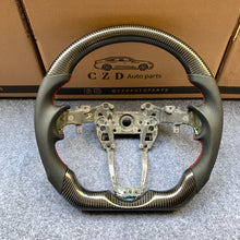 Load image into Gallery viewer, czd auto parts carbon fiber steering wheel for Acura TLX 2022+ with black perforated leather