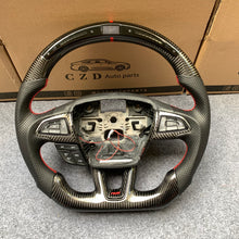 Load image into Gallery viewer, CZD auto parts for Ford Kuga 2016-2019 carbon fiber steering wheel with LED