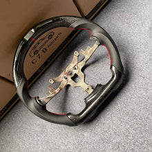 Load image into Gallery viewer, CZD autoparts for  Chevrolet Corvette C6 Z06 C6 2005-2013 carbon fiber steering wheel with led