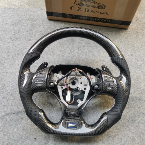 CZD auto parts carbon fiber steering wheel for Lexus IS250 /300 /350 2006-2013