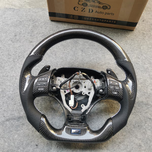 CZD auto parts carbon fiber steering wheel for Lexus IS250 /300 /350 2006-2013
