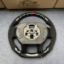 Load image into Gallery viewer, CZD auto parts for FORD EXPEDITION 2018 - 2021 carbon fiber steering wheel with black alcantara leather sied