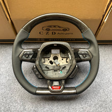Load image into Gallery viewer, CZD auto parts Lamborghini Huracan 2014 2015 2016 2017 2018 2019 2020 2021 carbon fiber with perforated leather side