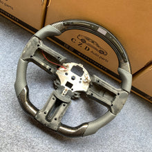 Load image into Gallery viewer, CZD autoparts for Ford Mustang Shelby GT500 2010-2014  carbon fiber steering wheel with led