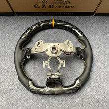 Load image into Gallery viewer, CZD autoparts for  Infiniti G25 G35 G37 G37X 2007-2015 carbon fiber steering wheel with honeycomb carbon fiber