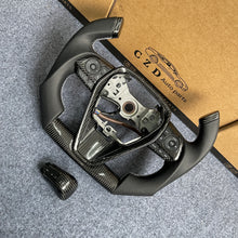 Load image into Gallery viewer, CZD auto parts for Toyota 8th gen Camry se xse le xle 2018-2022 carbon fiber steering wheel with F1 shape design