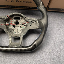 Load image into Gallery viewer, CZD auto parts for Volkswagen Golf 7 GTI Golf R MK7 VW Polo GTI Scirocco 2015 2016 carbon fiber steering wheel with LED