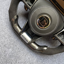 Load image into Gallery viewer, CZD auto parts for Mercedes Benz W205 AMG C43 GLA 45 C218 W213 X253 C253 W166 W222 R172 R231 carbon fiber steering wheel with airbag cover