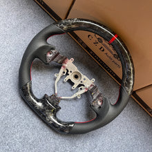 Load image into Gallery viewer, CZD auto parts forImpreza WRX (WRX STI) 2008-2014 carbon fiber steering wheel with forged carbon fiber