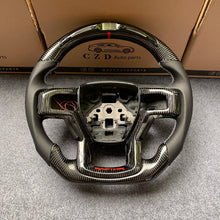 Load image into Gallery viewer, CZD auto parts for FORD EXPEDITION 2022 carbon fiber steering wheel with LED light
