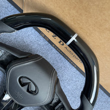 Load image into Gallery viewer, CZD autoparts forInfiniti Q50 2018-2019 carbon fiber steering wheel with airbag cover