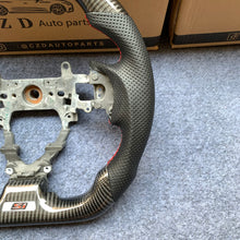 Load image into Gallery viewer, CZD Autoparts For Honda FK2 carbon fiber steering wheel SI badge bottom