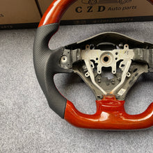 Load image into Gallery viewer, CZD auto parts for Subaru Impreza /WRX /STI/ Multifunction 2008 - 2014 carbon fiber steering wheel with  peach wood
