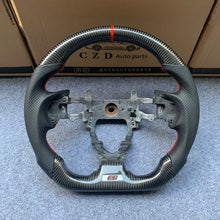 Load image into Gallery viewer, CZD Autoparts For Honda 9th gen Civic/SI 2012-2015 carbon fiber steering wheel SI badge bottom