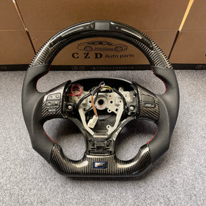 CZD auto parts carbon fiber steering wheel for Lexus IS250 /300 /350 2006-2013 with no stripe