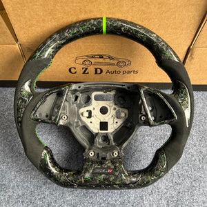 CZD auto parts carbon fiber steering wheel for Chevrolet 6th gen Camaro 2016-2020