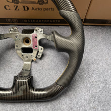 Load image into Gallery viewer, CZD auto parts for Honda S2000 2000-2009 carbon fiber steering wheel with golden stripe