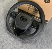 Load image into Gallery viewer, 2019-2022 Toyota 8th gen Camry se xse le xle/Avalon carbon fiber steering wheel with piano black from czd auto parts