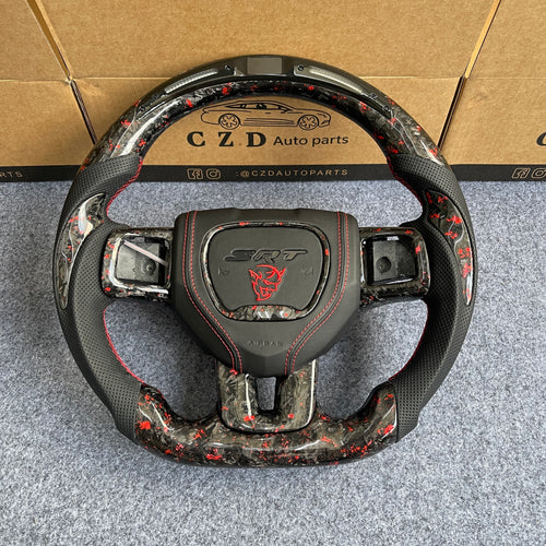 czd auto parts 2013 challenger carbon fiber steering wheel for balance and tax