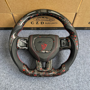 czd auto parts 2013 challenger carbon fiber steering wheel for balance and tax