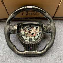 Load image into Gallery viewer, CZD auto parts for BMW 1 Series F20 F21 carbon fiber steering wheel with LED