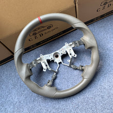 Load image into Gallery viewer, czd auto parts carbon fiber steering wheel for Tundra 2007-2013 with gray leather