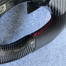 Load image into Gallery viewer, CZD auto parts carbon fiber steering wheel for Lexus IS250 /300 /350 2006-2013 with red sign paddle shifters