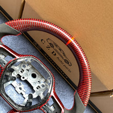 Load image into Gallery viewer, CZD Autoparts For Honda 11th gen Civic carbon fiber steering wheel black alcantara sides