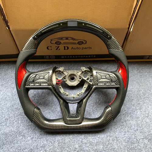 czd auto parts carbon fiber steering wheel for Nissan Leaf 2018-2021