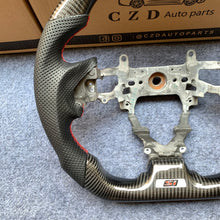 Load image into Gallery viewer, CZD Autoparts For Honda FK2 carbon fiber steering wheel SI badge bottom