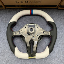 Load image into Gallery viewer, CZD Autoparts For BMW f series M1 M2 M3 M4 carbon fiber steering wheel gloss carbon fiber trim