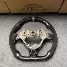 Load image into Gallery viewer, CZD auto parts for Scion FRS Release Series 2.0 2016+carbon fiber steering wheel with white stitching