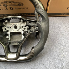 Load image into Gallery viewer, CZD auto parts for Honda 10th gen Accord EXL EX LX 2018-2022 carbon fiber steering wheel with carbon paddle shifter