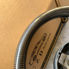 Load image into Gallery viewer, CZD auto parts carbon fiber steering wheel for Audi S7 (G8) with white stitching