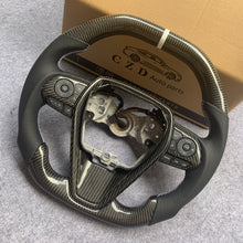 Load image into Gallery viewer, CZD Autoparts for Toyota 8th gen Camry se xse le xle 2018-2022 carbon fiber steering wheel flat top and bottom
