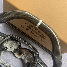 Load image into Gallery viewer, CZD Autoparts for Toyota 8th gen Camry se xse le xle 2018-2022 carbon fiber steering wheel flat top and bottom