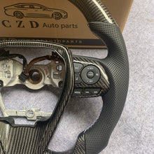 Load image into Gallery viewer, CZD Autoparts for Toyota 8th gen Camry se xse le xle 2018-2022 carbon fiber steering wheel flat top and bottom