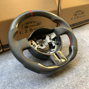 czd auto parts carbon fiber steering wheel for Toyota 86 2012-2016 with red stitch
