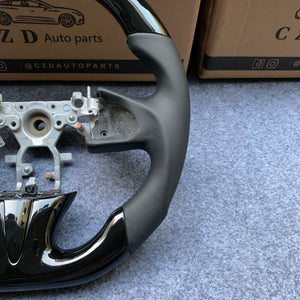 czd auto parts carbon fiber steering wheel for Infiniti Q50 with smooth leather