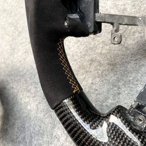 czd auto parts carbon fiber steering wheel for Honda Accord Crosstour 2013-2015 with yellow stripe