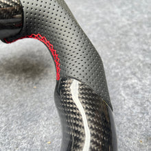 Load image into Gallery viewer, czd auto parts carbon fiber steering wheel for Toyota Corolla 2010-2013 with red stripe