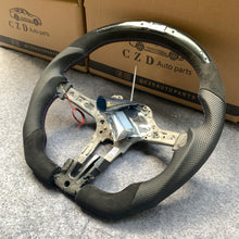 Load image into Gallery viewer, CZD Autoparts For BMW M2 F87 M3 F80 M4 F82 carbon fiber steering wheel black alcantara top&amp;bottom