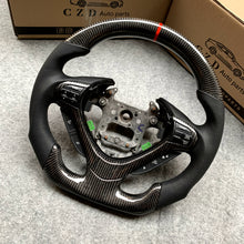 Load image into Gallery viewer, czd auto parts carbon fiber steering wheel for Acura TSX 2009-2014 with black stitching