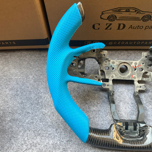 czd auto parts carbon fiber steering wheel for Honda MK10 2016-2021 with yoke shape