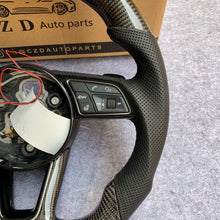 Load image into Gallery viewer, CZD auto parts carbon fiber steering wheel for Audi A1 (8X) Sportback