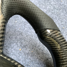 Load image into Gallery viewer, CZD auto parts for Ford Focus RS ST 2015-2018 carbon fiber steering wheel with LED &amp; carbon thumb