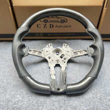 Load image into Gallery viewer, CZD Autoparts For BMW M2 F87 M3 F80 M4 F82 carbon fiber steering wheel gloss carbon fiber top&amp;bottom