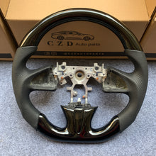 Load image into Gallery viewer, czd auto parts carbon fiber steering wheel for Infiniti Q50/QX50 with gloss piano black